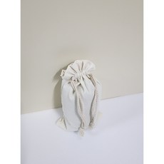 광목 무지 이너 파우치 16 x 26 cm 버킷 백 속 가방