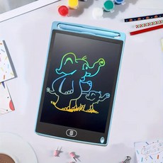 프리미엄 전자칠판 전자노트 미니노트 드로잉태블릿 전자패드 8.5인치, 스카이