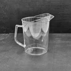 국산 pc 계량컵 눈금컵 베이킹 계량용기 1000ml, 1개