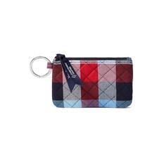 Vera Bradley 여성용 면 지퍼 ID 케이스 지갑 프로방스 페이즐리
