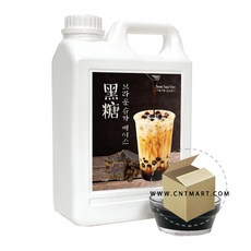 기타 브라운슈가 시럽(흑당시럽) 2.5kg 1박스(6개)