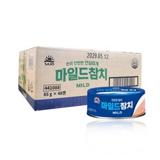 올따옴 사조 마일드참치 85g 안심따개, 48개