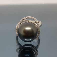 흑진주반지12mm