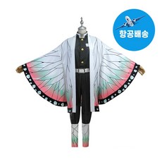 코스튬 귀멸의 칼날 코쵸우 시노부 풀세트 코스프레 의상세트 할로윈 서코 코믹월드