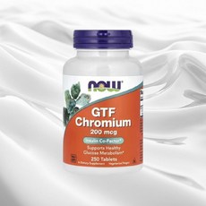 나우푸드 GTF 크로뮴 크롬 200mcg 250정 피콜리네이트 Chromium, 1개