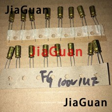 20PCS NICHICON FG 100V1UF 5x11MM 파인 골드 1 미크로포맷 100V FineGold 뮤즈 오디오 커패시터 미크로포맷/100V - finegold