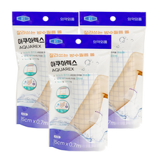 잘라쓰는 드레싱 방수밴드 대형 방수필름 롤 아쿠아렉스 15cm X 1m 3개입, 3개, 1개입