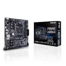 [독일] Asus Prime A320M-K Motherboard Socket AM4 (uATX AMD A320 Ryzen 2x DDR4 Memory USB 3.0 M.2