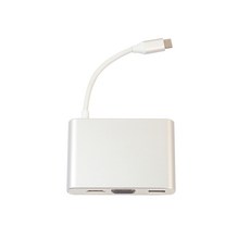 FWT 6in1 Type C멀티포트 USB 3.0/3.1 RJ45 HDMI PD어댑터, 은