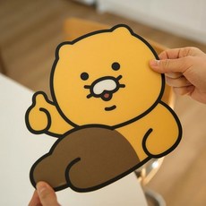 카카오프렌즈 춘식이 엄지척& 춘식이 얼굴 마우스 패드 2종 중 택 1, 1개