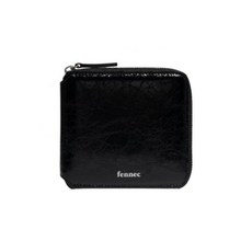 정품인증- 페넥 CRINKLE ZIPPER WALLET - 블랙126608