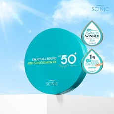 랄라블라 싸이닉 엔조이 올라운드 에어리 썬쿠션 SPF50+PA++++ 25g (02194), 1개