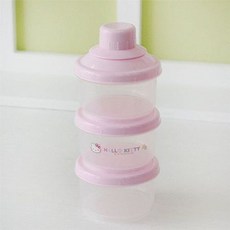 헬로키티3단분유용기