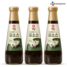 백설 프리미엄 굴소스, 350g, 3개