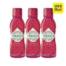 타바스코 고추장 핫소스, 3개, 300g