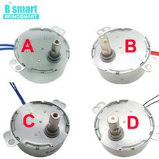 영구 자석 동기 모터 팬 유도 쿠커용 샤프트 4가지 유형 0.9~70RPM AC 5V~240V CW CCW(802873), 1개