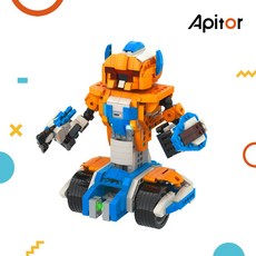 아피토MZ 코딩로봇 로봇-X 초등학생 선물 장난감 레고호환 코딩교육 스팀교육 STEAM교육
