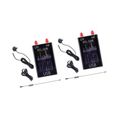 Royalways 2P HF RTL-SDR USB튜너 수신기/R820T+8232 햄 라디오
