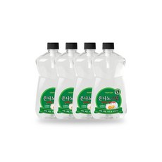 은나노스텝 주방세제 비타민 리필 1100ml x 4 / 고농축 1종, 1L