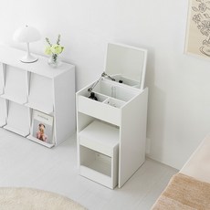 FIKK 수납 화장대 400, 화이트 4936.1042