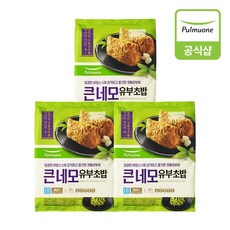 [풀무원] 큰네모유부 395g 3개(12인), 3개