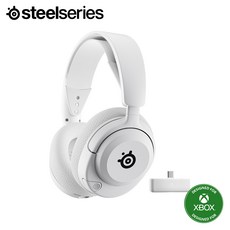 스틸시리즈 Arctis Nova 5X White 초경량 무선 게이밍 헤드셋 전용 앱 지원 블루투스 PC PS5 PS4 닌텐도 메타퀘스트 모바일 호환