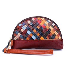 드래곤백미니고라 이너백 여자가방숄더백 왕골여름 폼폼 트리플점프 스몰 펄 여름도트백 기저귀 여성 양가죽 컬러 십자무늬 핸드백 지퍼 짜임 핸드폰 지갑 패션 만두