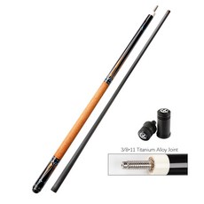 JFlowers KONLLEN 탄소 섬유 풀 큐 스틱 블랙 기술 12.5mm 당구 큐 스틱 전문 테이퍼 방사형 핀 전체 큐, 12.5 mm_1, cue_4