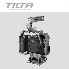 Tilta TA-T47-C-G CANON 5D 7D 카메라 케이지 Dslr 장비 FOR CANON 5D 7D 5D2 5D3 5D4 5D mark II 5D mark III 측면 초, 회색
