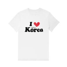 나누리 한국관광기념 단체티 외국인선물 아이러브코리아 반소매 티셔츠