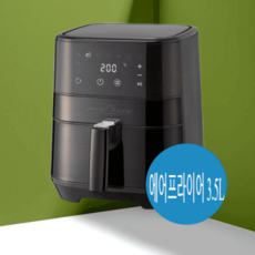 프로피쿡 전자식 에어프라이어 3.5L, 블랙, PCA-T3503D