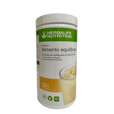 Herbalife 허벌라이프 포뮬러 1 푸드 쉐이크 드링크 믹스 건강식 바나나 크림 550g