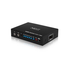넥스트 NEXT-0501SW4K 5대1 HDMI 스위치 4K 리모컨 기본 제공