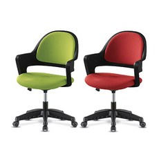 한성 DSP 에디슨패브릭의자 (블랙사출) 기능성 컴퓨터 학생의자, A0024 (블루)