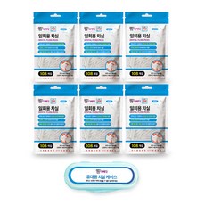 다싸다 지퍼백 일회용 손잡이 치실 + 휴대용 케이스, 108개입, 개별포장, 6개