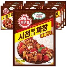 오뚜기 사천짜장 과립형 매콤한맛, 100g, 60개