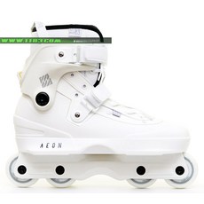 인라인스케이트 극한 성인 프로페셔널 남녀 직배열인라인바퀴 USD Aeon60XIX White, C01-통화