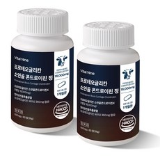 프로테오글리칸 소연골 콘드로이친 정 연어코연골 콘도로이친, 2개, 120정