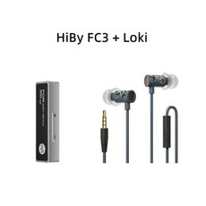 HiByFC3 MQA 인증 동글 USB DAC 디코딩 오디오 헤드폰 앰프 DSD128 SE 안드로이드 iOS Win10 용 35mm 출력, Silver 1 Loki 1, 07.실버 1 로키 1, 1개 - hibyfc3