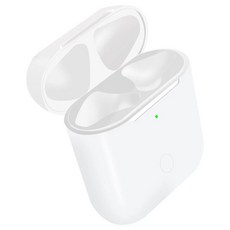 에어팟 1 2 세대용 무선 충전 케이스 블루투스 페어링 동기화 단추 빠른 호환, [01] For Airpods 1 2