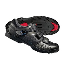 Shimano 시마노 M089 산악 자전거 자동 잠금 바이크 슈즈, 42, 블랙
