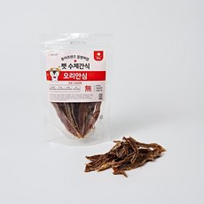 퓨어프렌즈 국내생산 강아지 수제간식 보양식, 1개, 80g, 오리안심