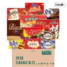 [천지스낵] 사무실 간식 오예뜨 세트 11종 어른간식 세트 탕비실, 1개