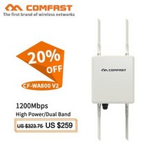 [해외] 27DBM 고성능 12 MBPS 옥외 무선 AP WIFI 패 이중 역 5 GHZ WIFI CPE 4 안테나 POE 스팟 기지국 AP 패, 상세내용표시
