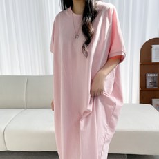 수니베 데이데이 가오리 빅사이즈 롱 맥시 홈웨어 잠옷 집앞패션 원피스 박시 간절기 면100 가오리핏 120까지 무지 심플 나시 반팔 도시 77 88 99 100 110