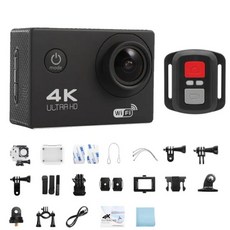 4K HD 액션갬세트 바디카메라 와이파이 2.0 인치 방수, 01 4K with control