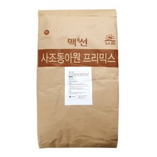 맥선 찰꽈배기 프리믹스 10kg