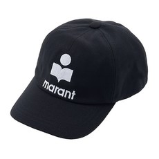 [ISABEL MARANT] [라벨루쏘] [이자벨마랑] 타이론 로고 자수 볼캡 CQ001XHB A3C01J BKEC