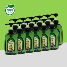 미라클버블 친환경 주방세제 1000ml X 12개 친환경인증 고시1종 과일야채 세척가능, 1L