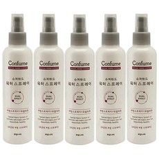 과일나라 컨퓸 슈퍼하드 헤어 워터스프레이 252ml, 5개